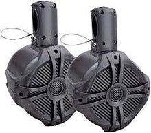 Charger l'image dans la galerie, Power Acoustik MWT-65T 6.5″ Waterproof Marine Wake Tower Speakers Pair Titanium