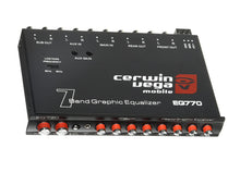 Load image into Gallery viewer, Cerwin Vega EQ777 7-Band Graphic Equalizer with Auxiliary Input+ Free Absolute Electrical Tape+ Phone Holder