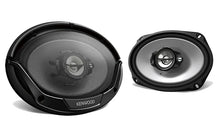 Load image into Gallery viewer, 2 Kenwood KFC-6966S 6x9" 800W + KFC-1666S 6.5" 600W Car Audio Coaxial Speakers