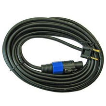 Load image into Gallery viewer, Mr. Dj CBSM30 <BR>Speakon Male to Banana Plug 30-Feet Speaker Cable