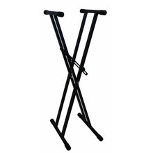 Charger l'image dans la galerie, 2 Mr Dj KS350 Keyboard Stand Adjustable Metal Music Keyboard Electronic Piano Dual X Stand