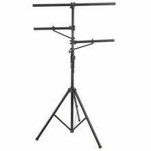 Charger l'image dans la galerie, Mr DJ LS-360 Heavy Duty DJ Light Stand w/ Two Fixture Arms & T-Bar