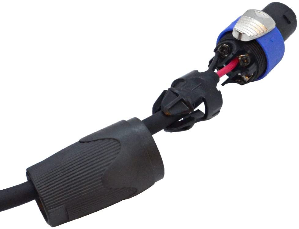 MR DJ CSMSM50 50 Feet Speakon Male to Speakon Male Speaker Cable