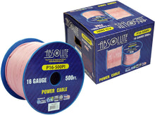 Load image into Gallery viewer, Absolute USA P16-500PI 16 Gauge 500-Feet Spool Primary Power Wire Cable (Pink)
