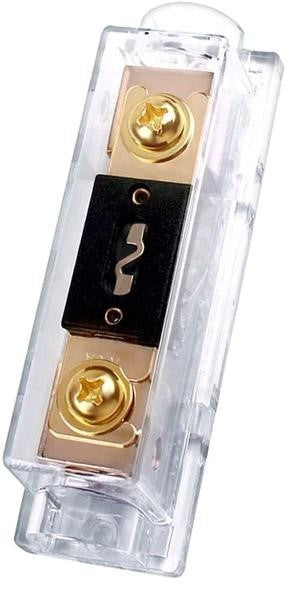Patron PANLFH0G140 140A Inline ANL Fuse Holder, 0/2/4 Gauge AWG ANL Fuse Block with 140 Amp ANL Fuses for Car Audio Amplifier