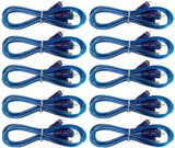 10 DC Sound RCA3B RCA 2 Ch Male 3 Feet Interconnect HiFi Audio Cable Connector