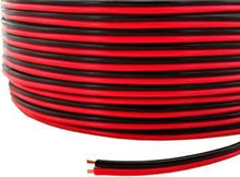 Load image into Gallery viewer, Absolute SWRB18-100 2 conductor Speaker Wire 18 Gauge 100 Feet Red Black Stranded Car Home Audio Marin ATV