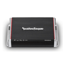 Load image into Gallery viewer, 2 Rockford Fosgate PBR400X4D 400W Compact 4 Channel Punch Series Class D Amplifier 50 watts RMS x 4