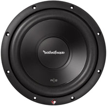 Charger l'image dans la galerie, 2 ROCKFORD FOSGATE R2D4-12 12" SUBWOOFER, ENCLOSURE BASS PACKAGE + 4G AM KIT