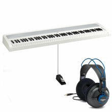 Load image into Gallery viewer, Korg B2 88-Key Digital Piano (White) + Samson SR970 Pro Studio Headphones