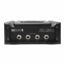 Load image into Gallery viewer, MB Quart RA1-280.4 Reference 4-Channel 280 Watt Max Car Audio Speaker Amplifier