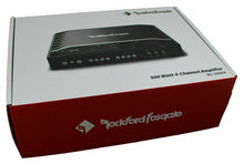 Charger l'image dans la galerie, Rockford Fosgate Prime 500W 4-Channel Full Range Class D Amplifier R2-500X4