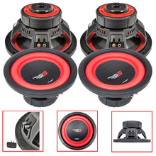Charger l'image dans la galerie, 4 Cerwin Vega V102DV2 10" Dual 2 Ohm Subwoofer 4400 Watt