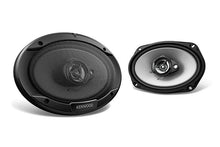 Load image into Gallery viewer, 2 Kenwood KFC-6966S 6x9" 400 Watt 4 ohm Sport Series 3-Way 2 Speakers