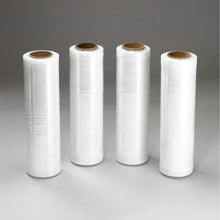 Load image into Gallery viewer, 4 Rolls 18" x 1500' 80 Gauge Pallet Wrap Pre Stretch Film Hand Wrap
