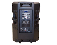 Load image into Gallery viewer, MR DJ 18" 5500W Pro PA DJ Powered Active Bluetooth Speaker + Speaker Stand