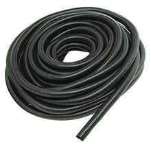 Load image into Gallery viewer, 100'- 1/2" Split Loom Wire Tubing Black Poly Auto Trailer - (100' Feet)