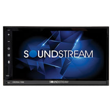 Charger l'image dans la galerie, Soundstream VRCPAA-70M 7" Double DIN Bluetooth Apple CarPlay & Android +Camera 200