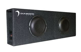 Diamond Audio DESMB8D  8" 500W RMS Slot Vented Passive Subwoofer