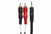 Charger l&#39;image dans la galerie, Hosa Stereo Breakout Cable 3.5 mm TRS to Dual RCA