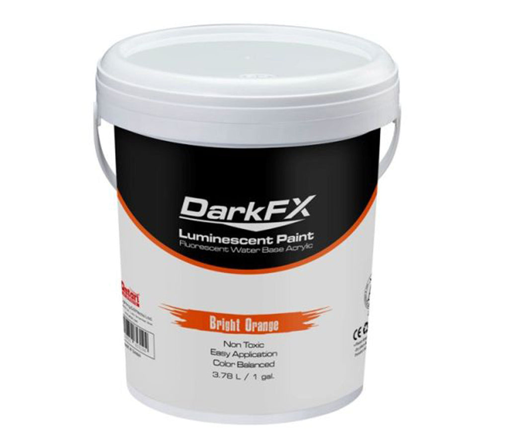 Antari DFX-VL1GL-BOR 1 Gallon Container of Bright Orange UV Paint