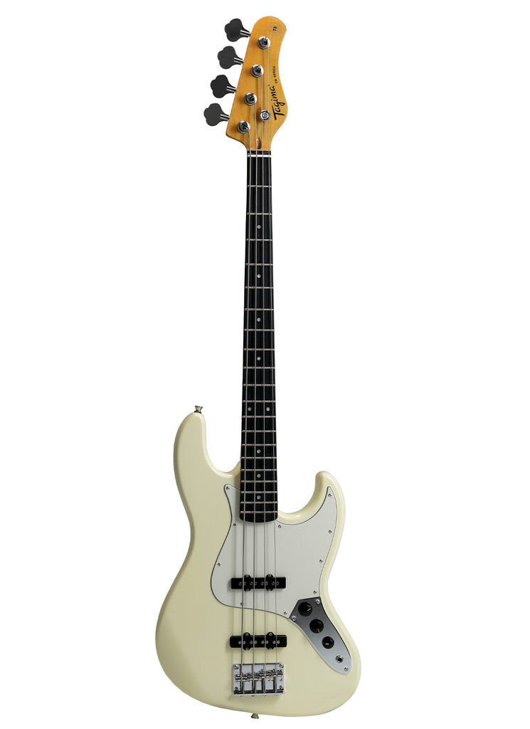 Tagima TW 73-OWH-DF/MG Electric Bass Guitar - Olympic White