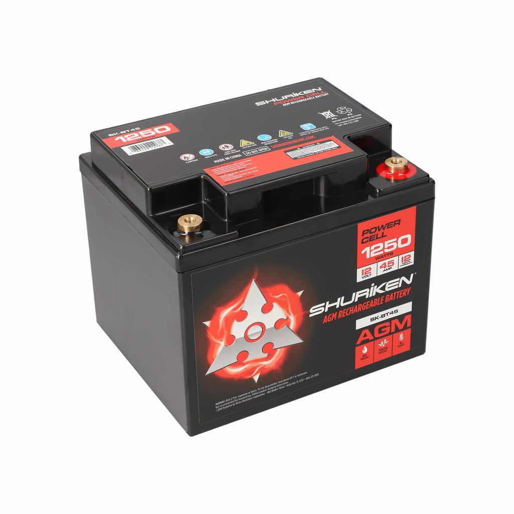 Shuriken SK-BT45 1250W 12V High Performance AGM Power Cell Battery