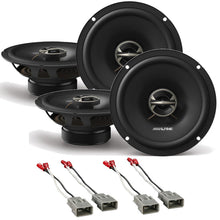 Charger l'image dans la galerie, 2 Alpine EL-E65-G 6.5" Coaxial 2-Way Fit Honda Element 03-11