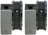 2 MR DJ PRO215S PA DJ Passive PRO PA DJ Dual 15” 3-Way Full-Range Passive DJ PA Multipurpose Live Sound Loudspeaker