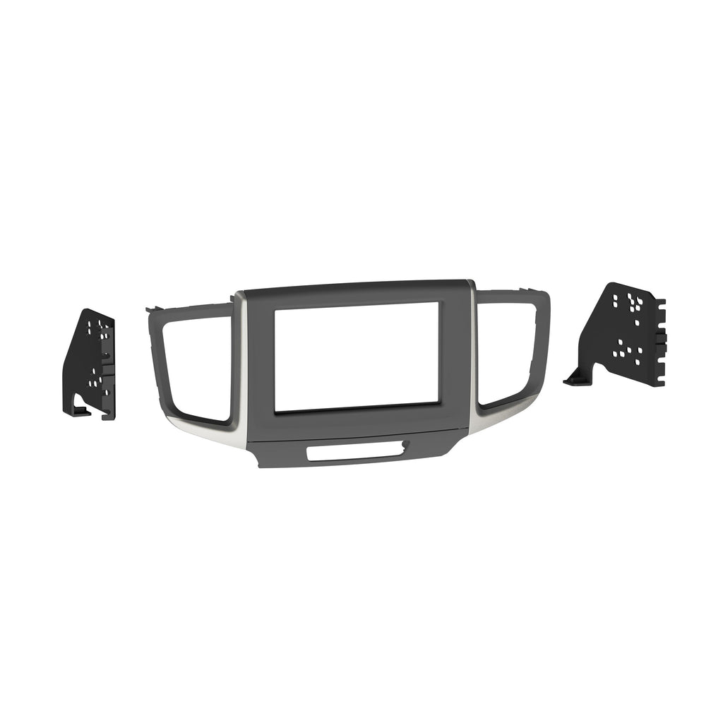 Metra 95-7811B Double-DIN Car Stereo Dash Kit - Compatible Fits for Honda select Passport Pilot Ridgeline models