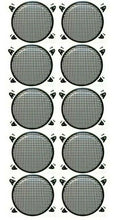 Charger l&#39;image dans la galerie, 10 MK Audio MKGR12-10 12&quot; Subwoofer Metal Mesh Cover Waffle Speaker Grill Protect Guard DJ