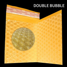 Charger l'image dans la galerie, BM Paper 100 #1 7.25X11" Kraft Poly Bubble Mailers Padded Envelopes Bulk Bubble Lined Wrap Polymailer Bags