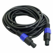 Charger l&#39;image dans la galerie, 100 Foot Speakon to Speakon Pro PA/DJ Speaker Cable 2 Conductor