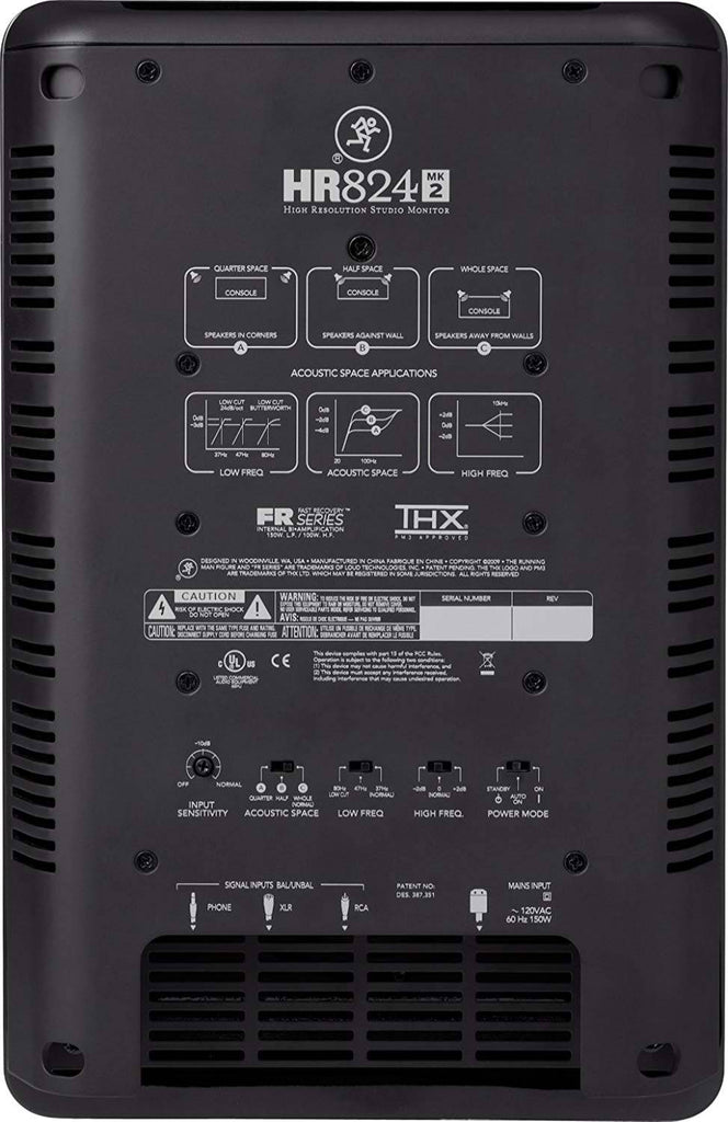 Mackie HR824mk2 8" 2-way High Resolution Studio Monitor Speaker