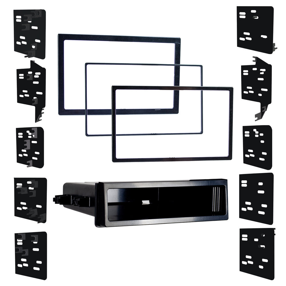 Metra 99-8104 Single/Double-DIN Car Stereo Multi Kit - Compatible Fits for Toyota 1984-2004