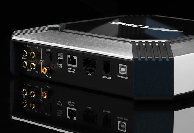 Alpine PXE-X121-12EV 12-Channel Hi-Res Digital Sound Processor and Amplifier Bundle
