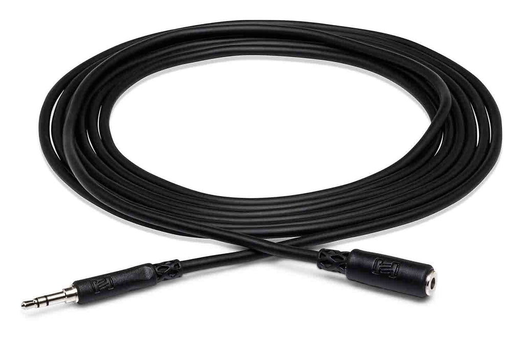 Hosa MHE-125 Headphone Extension Cable 3.5 mm TRS to 3.5 mm TRS - 25 Feet