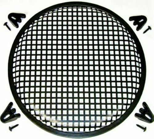 12 INCH SUBWOOFER SPEAKER COVERS WAFFLE MESH GRILL GRILLE PROTECT GUARD