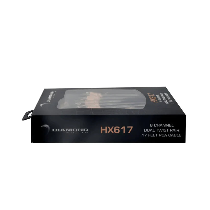 Diamond Audio HX610 10Ft Six Channel RCA Cable