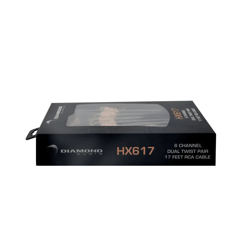 Diamond Audio HX617 17Ft Six Channel RCA Cable