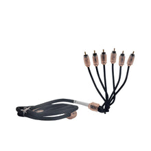 Load image into Gallery viewer, Diamond Audio HX66 6Ft Six Channel RCA Cable