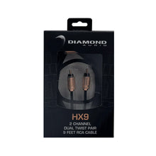 Load image into Gallery viewer, Diamond Audio HX9 9Ft Two Channel RCA Cable
