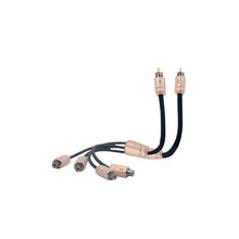Load image into Gallery viewer, One Pair Diamond Audio HXY2F One Male to two Female RCA Y Cable