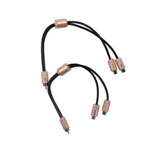 Load image into Gallery viewer, One Pair Diamond Audio HXY2F One Male to two Female RCA Y Cable