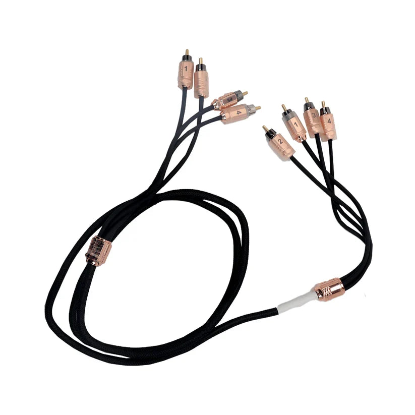 Diamond Audio HX46 6Ft Four Channel RCA Cable