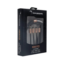Charger l'image dans la galerie, Diamond Audio HX410 10Ft Four Channel RCA Cable