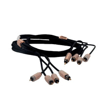 Charger l'image dans la galerie, Diamond Audio HX410 10Ft Four Channel RCA Cable