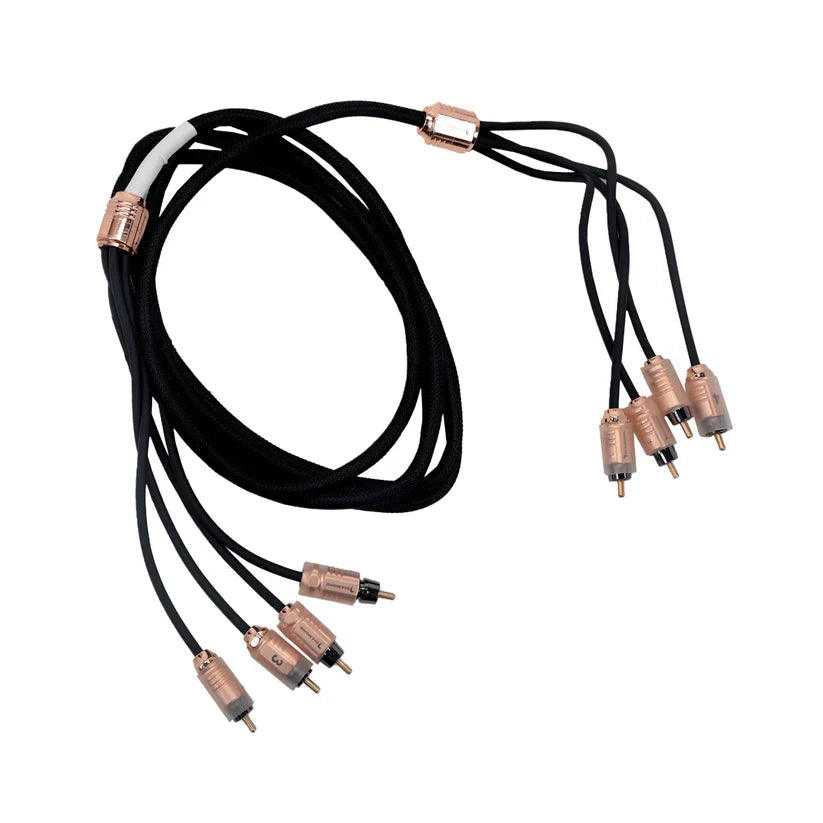 Diamond Audio HX410 10Ft Four Channel RCA Cable