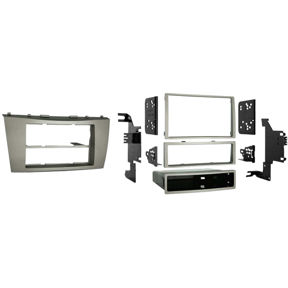Metra 99-8218 Single/Double-DIN Car Stereo Dash Kit - Compatible Fits for Toyota Camry 2007-2011