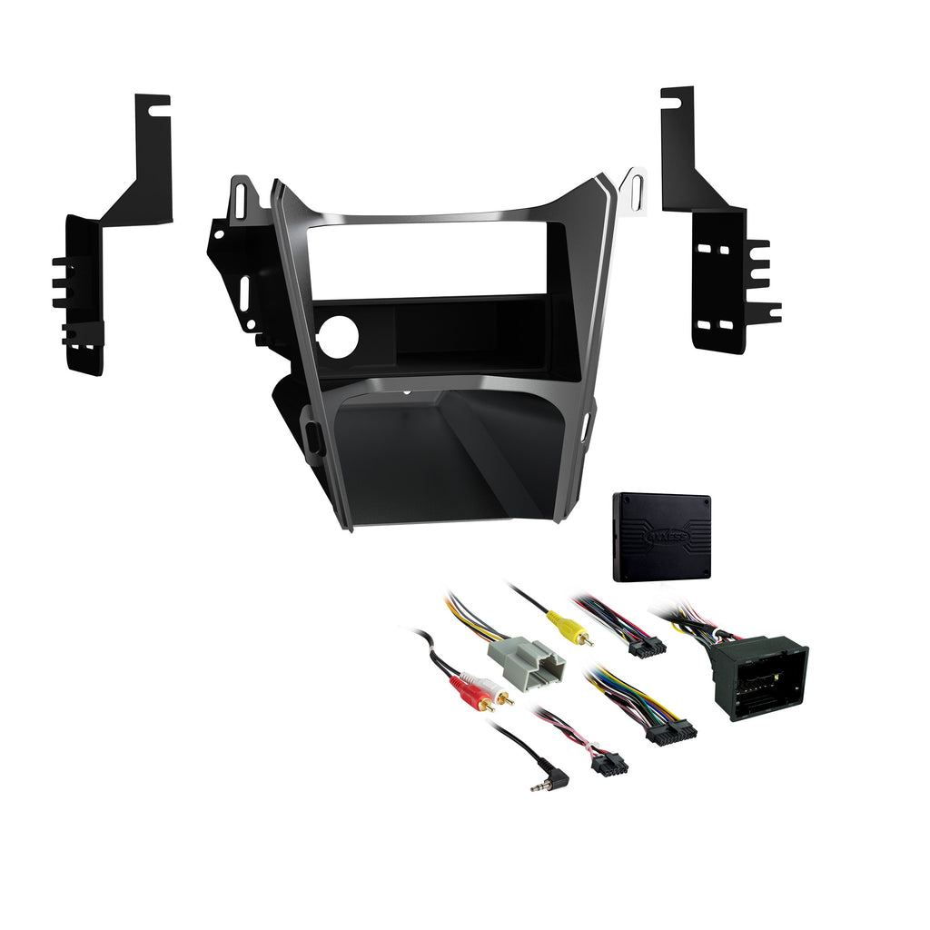 Metra 99-3307G DIN Installation Kit - Compatible Fits forChevy Equinox GMC Terrain 2010-2015 (with Monochrome Display